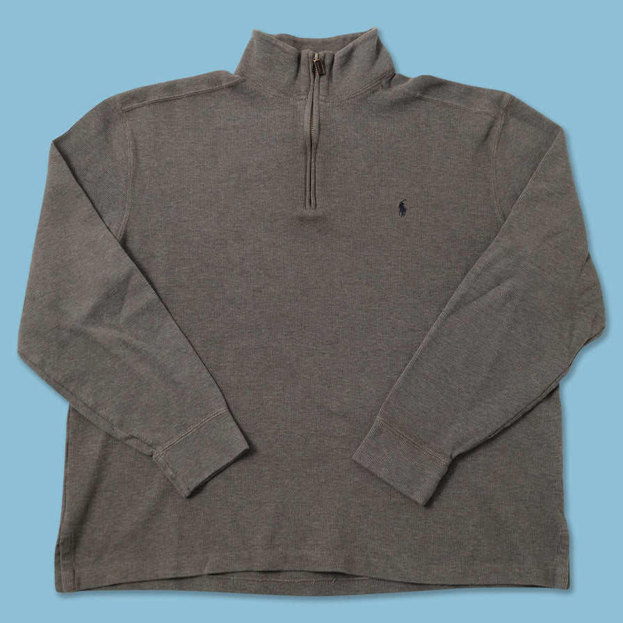 Vintage Polo Ralph Lauren Q-Zip Sweater Large 