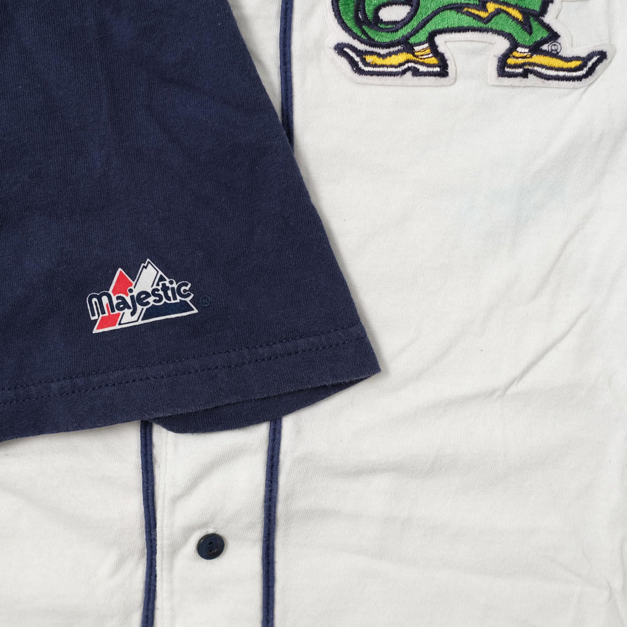 Vintage Notre Dame Cotton Jersey Large 