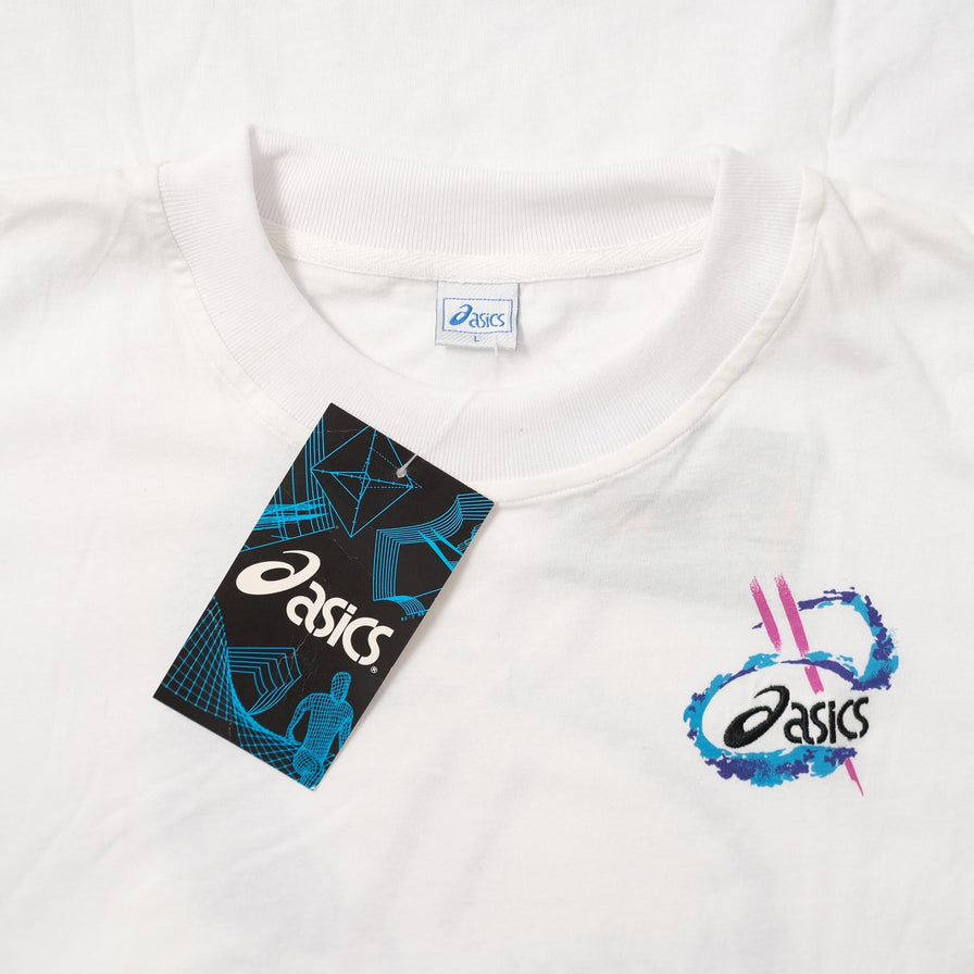 Vintage DS Asics T-Shirt Large 