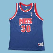 Vintage Champion New Jersey Nets Jersey Medium 
