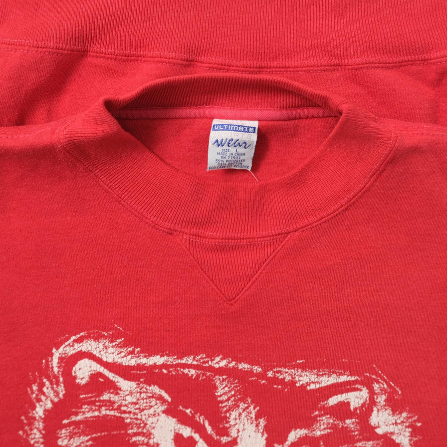 Vintage Wisconsin Badgers Sweater Large 