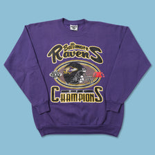 Vintage Baltimore Ravens Sweater Large 