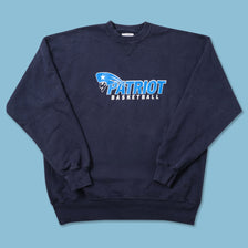 Vintage Patriots Basketball Sweater XXL 