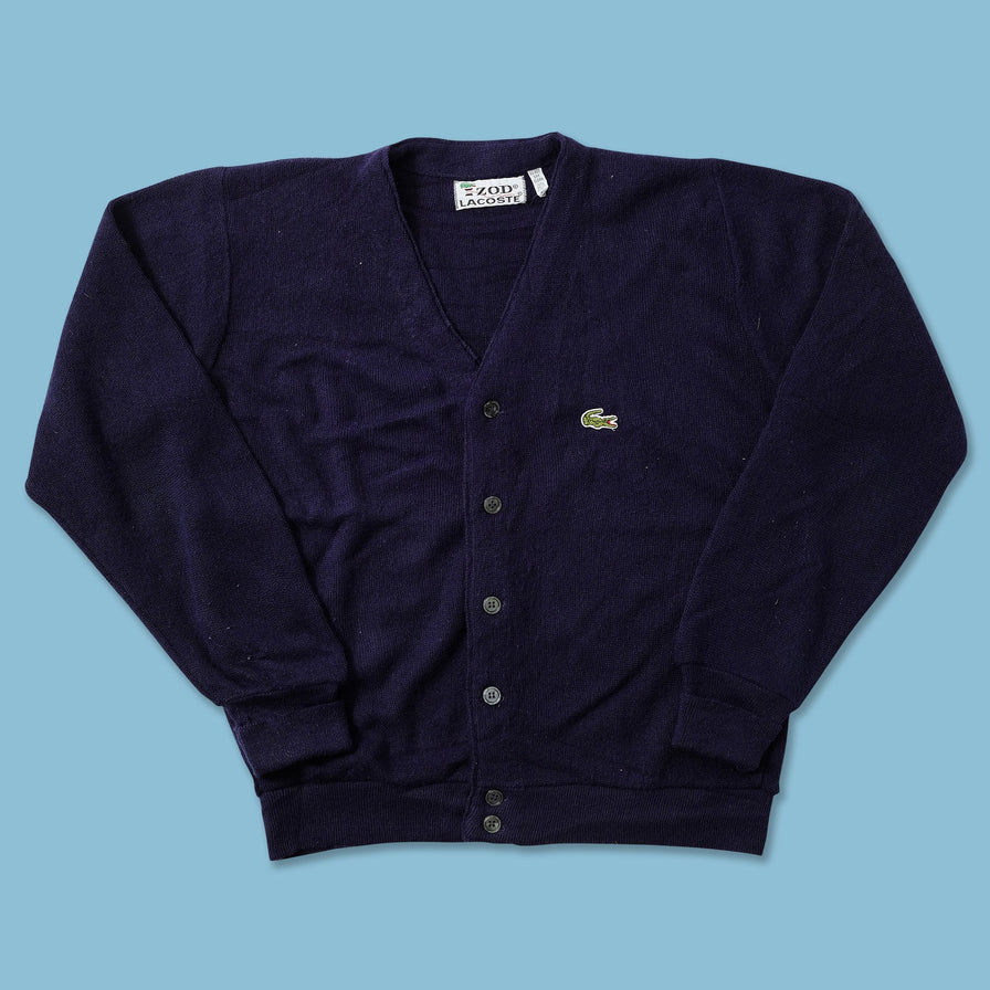 Vintage Izod Lacoste Cardigan Small 