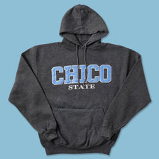 Vintage Russell Athletic Chico State Hoody Medium 