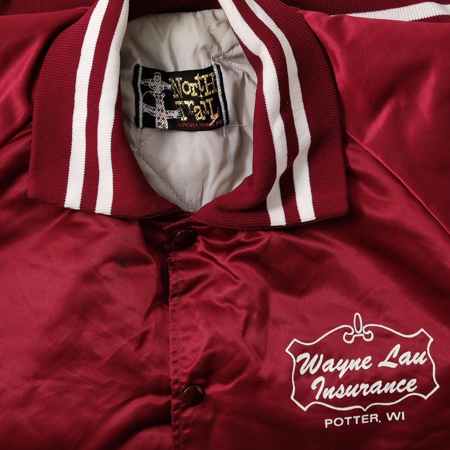 Vintage Padded College Jacket Large 