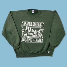 Vintage Russell Athletic Sports Sweater Large 