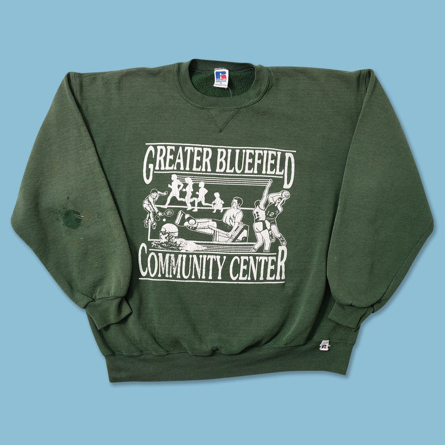 Vintage Russell Athletic Sports Sweater Large 