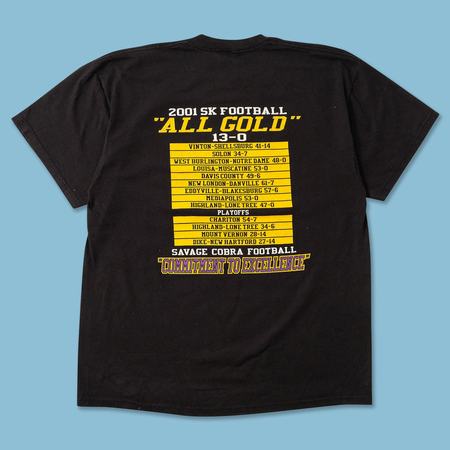 2001 State Champions T-Shirt XLarge 