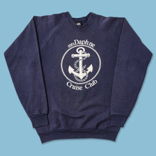 Vintage Cruise Club Sweater Large 