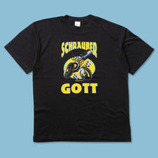Vintage Schrauber Gott T-Shirt Large 