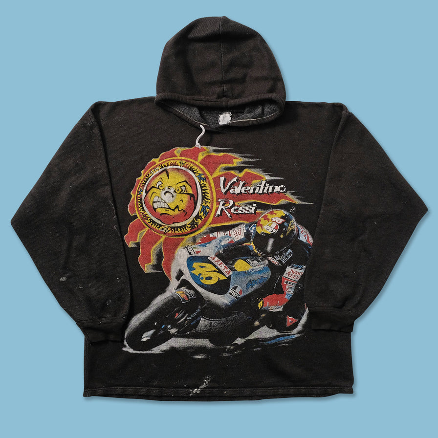 Vintage Valentino Rossi Longsleeve Hoody Small 