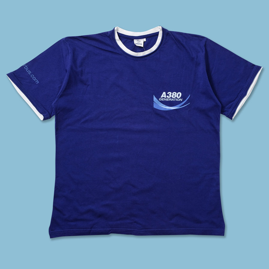 Vintage Airbus A380 T-Shirt Medium 