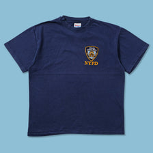 Vintage NYPD T-Shirt Medium 