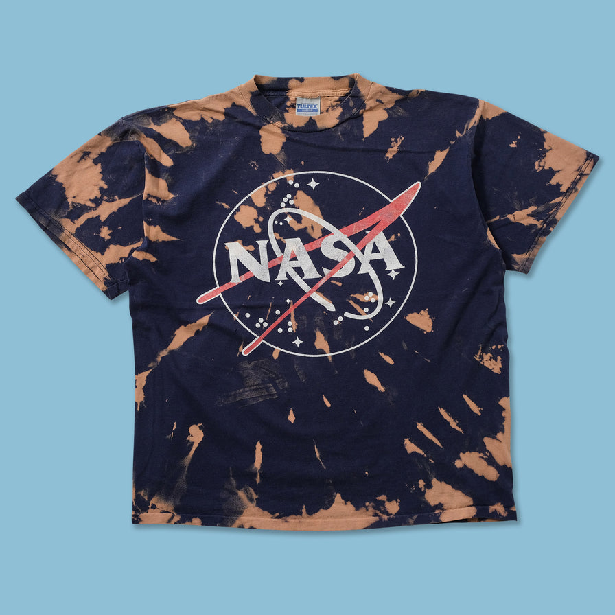 Vintage Nasa Tie Dye T-Shirt XLarge 