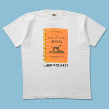 Vintage The Well Adjusted Dog T-Shirt XLarge 