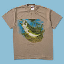 Vintage Fish T-Shirt Small 