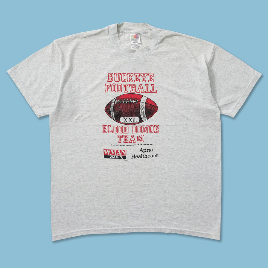 Vintage Buckeye Football T-Shirt Large 