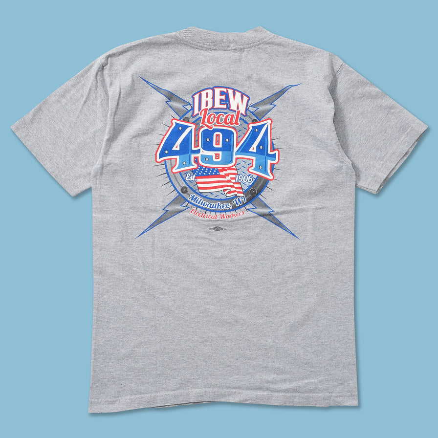 Vintage Ibew 494 T-Shirt Small 