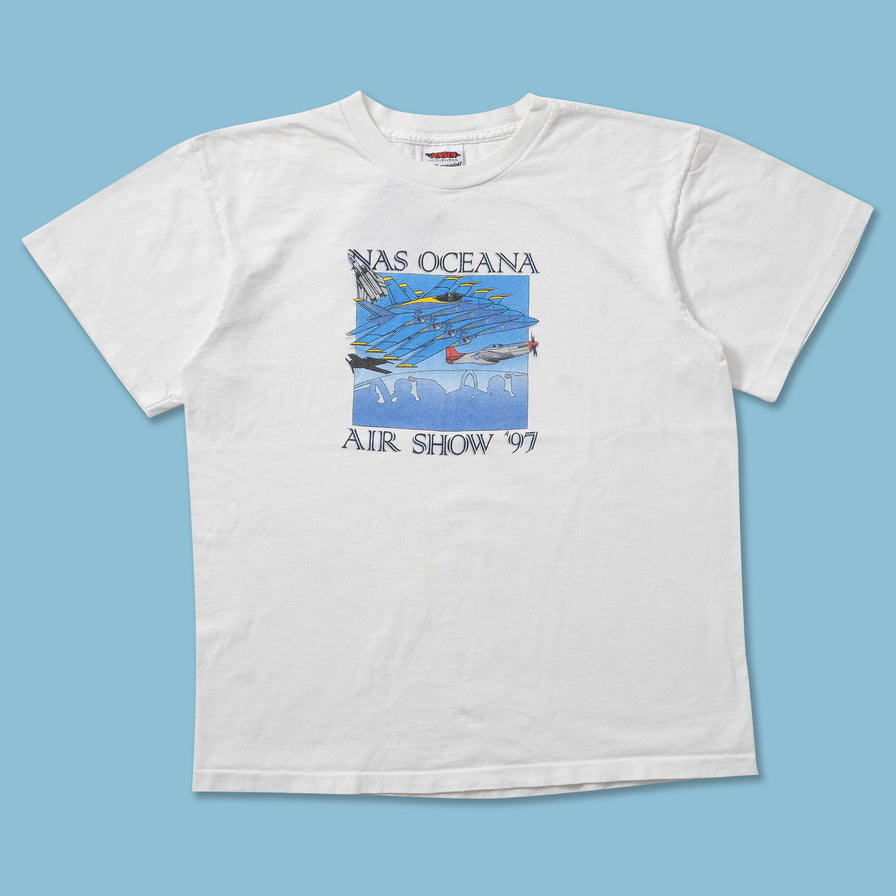 1997 Nas Oceana Air Show T-Shirt Medium 
