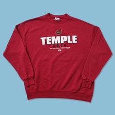 Vintage Temple Owls Sweater XLarge 