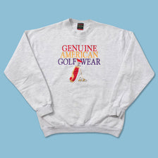 Vintage Genuine American Golf Wear Sweater Small 