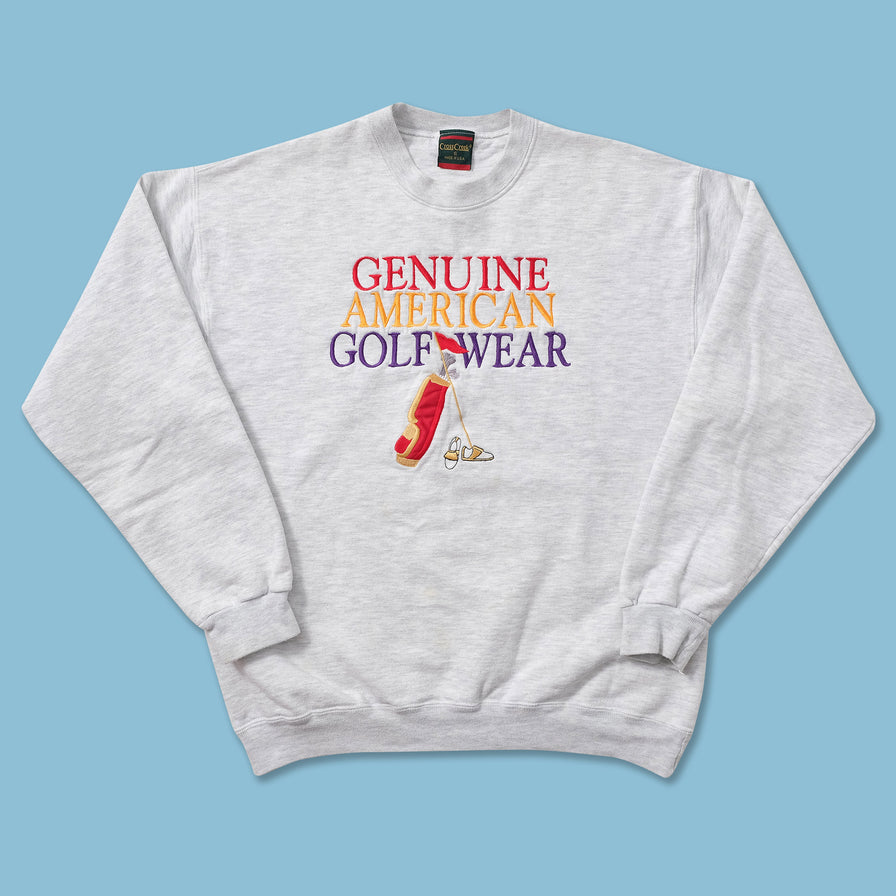 Vintage Genuine American Golf Wear Sweater Small 