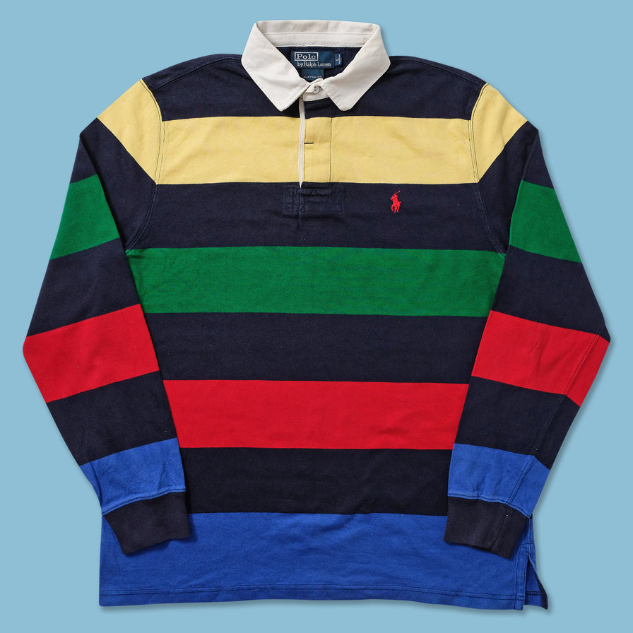 Vintage Polo Ralph Lauren Rugby Sweater Large 