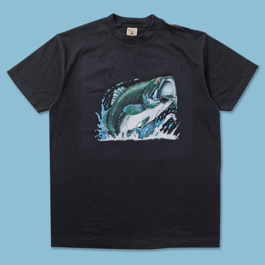 Vintage Fish T-Shirt Large 