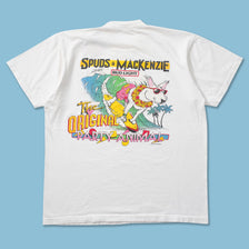 Vintage Bud Light Spuds Mackenzie T-Shirt XLarge 