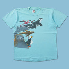 Vintage Animals T-Shirt Large 