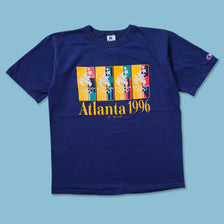 1996 Champion Atlanta Olympics T-Shirt Large - Double Double Vintage