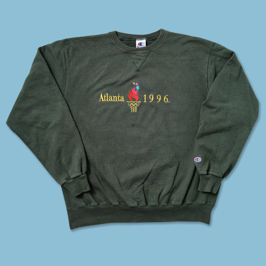 1996 Champion Atlanta Olympics Sweater XLarge - Double Double Vintage