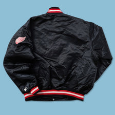 Vintage Starter Detroit Red Wings Satin Bomber Jacket XXL - Double Double Vintage