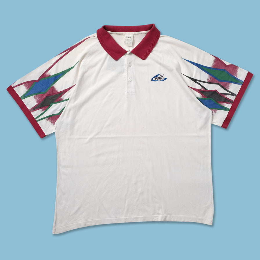 Vintage Puma Tennis Polo XLarge - Double Double Vintage