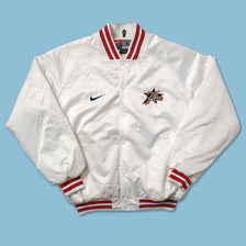 Vintage Nike Philadelphia 76ers Varsity Jacket XLarge - Double Double Vintage
