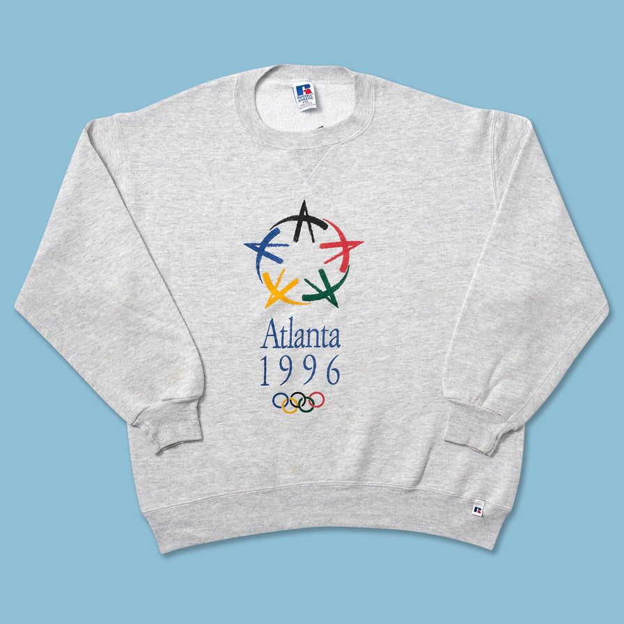1996 Russell Athletic Atlanta Olympics Sweater XLarge - Double Double Vintage