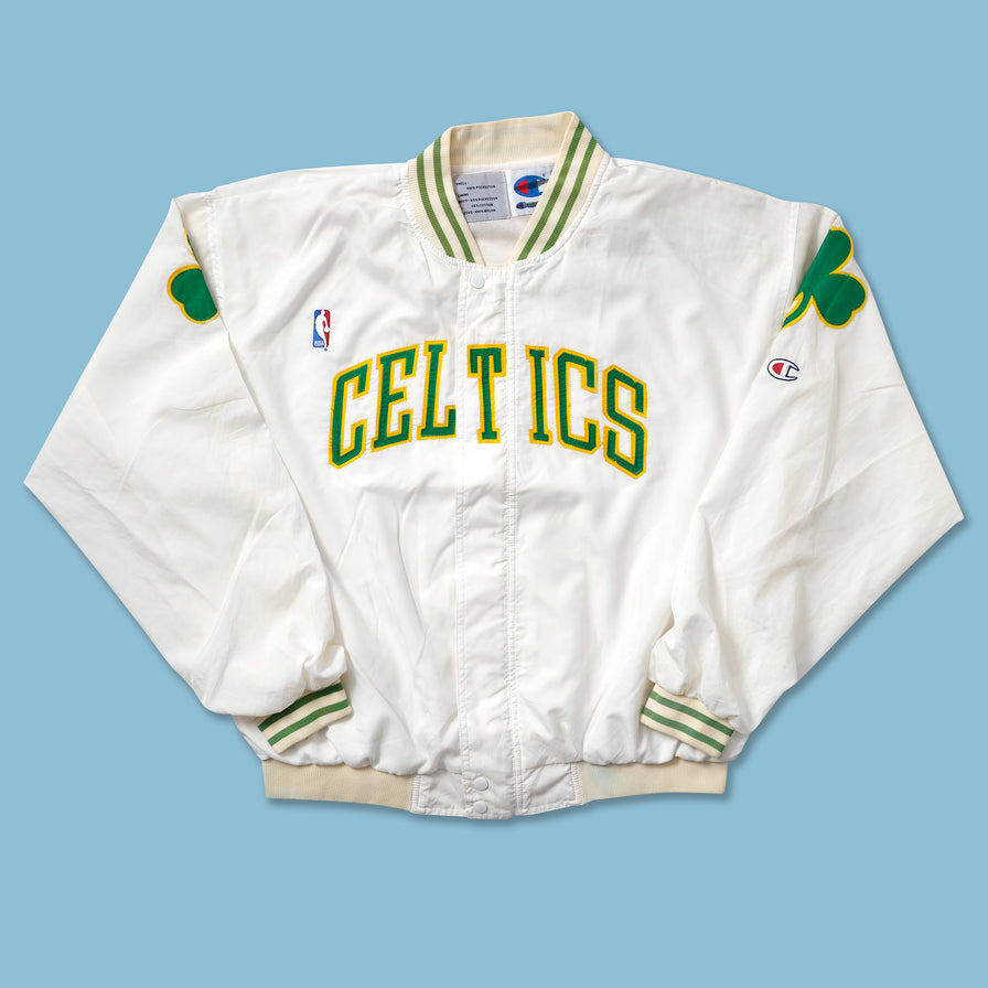 Vintage Champion Boston Celtics Warm Up Jacket XLarge - Double Double Vintage