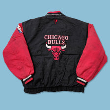 Vintage Chicago Bulls Padded Varsity Jacket XLarge - Double Double Vintage