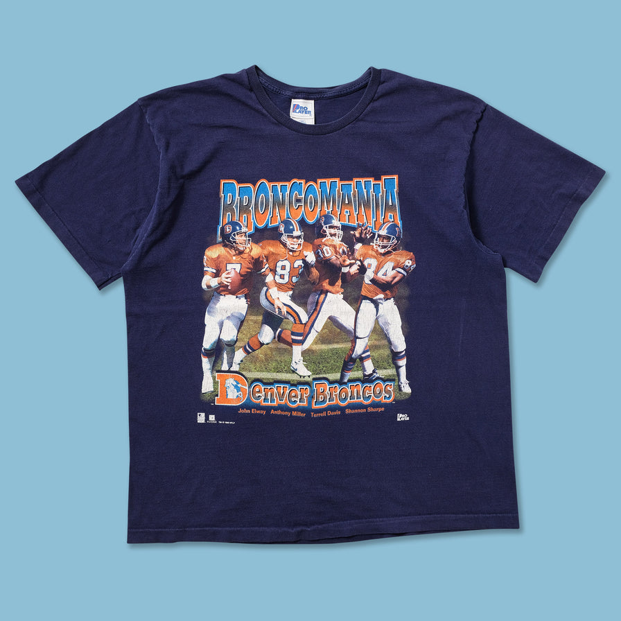 1996 Denver Broncos T-Shirt XXL - Double Double Vintage