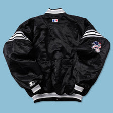 Vintage Starter Chicago White Sox Satin Bomber Jacket XLarge - Double Double Vintage