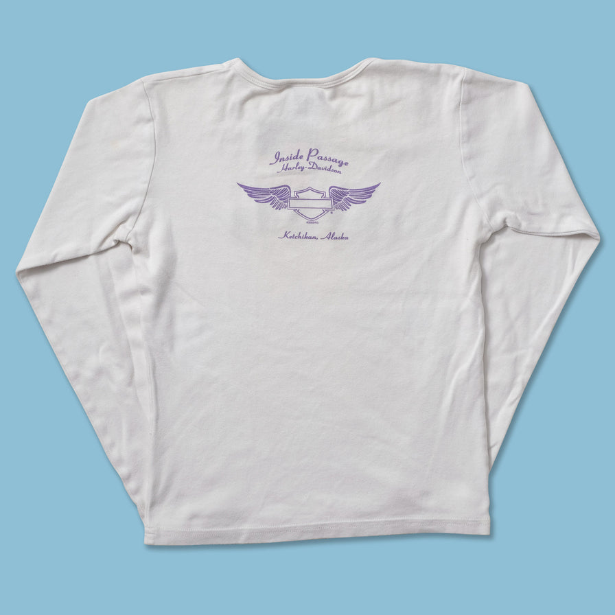 Women's 2005 Harley Davidson Top Small - Double Double Vintage