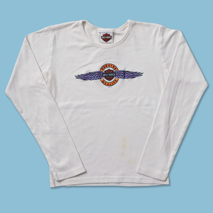 Women's 2005 Harley Davidson Top Small - Double Double Vintage