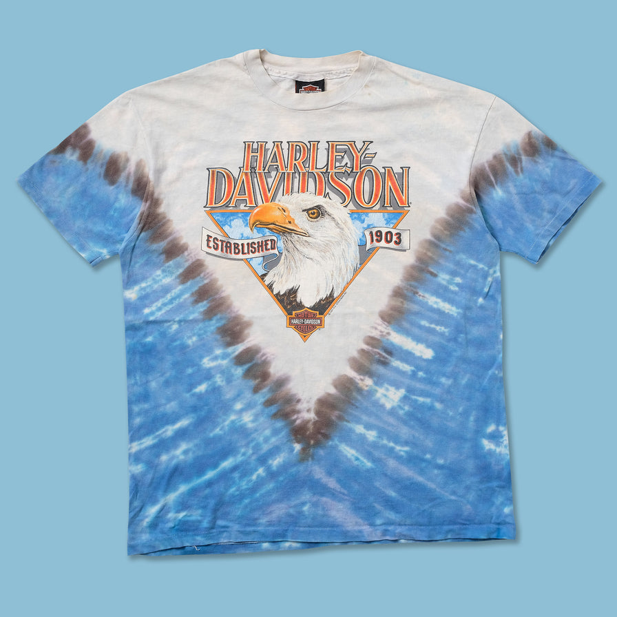 1991 Harley Davidson T-Shirt XLarge - Double Double Vintage