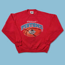 Vintage Detroit Pistons Sweater Medium - Double Double Vintage