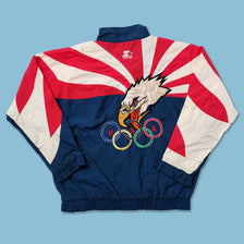 1992 Starter USA Olympic Team Light Jacket XLarge - Double Double Vintage