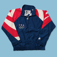 1992 Starter USA Olympic Team Light Jacket XLarge - Double Double Vintage