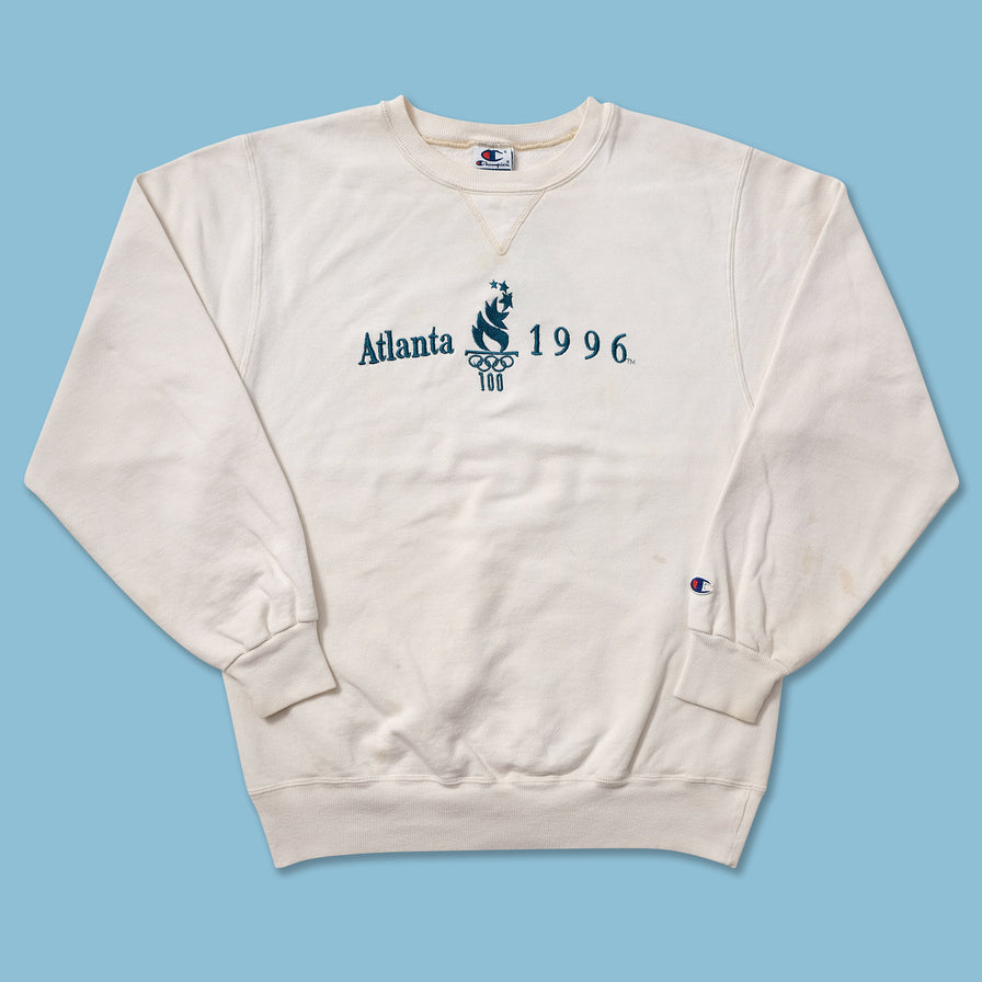 1996 Champion Atlanta Olympic Games Sweater Medium - Double Double Vintage