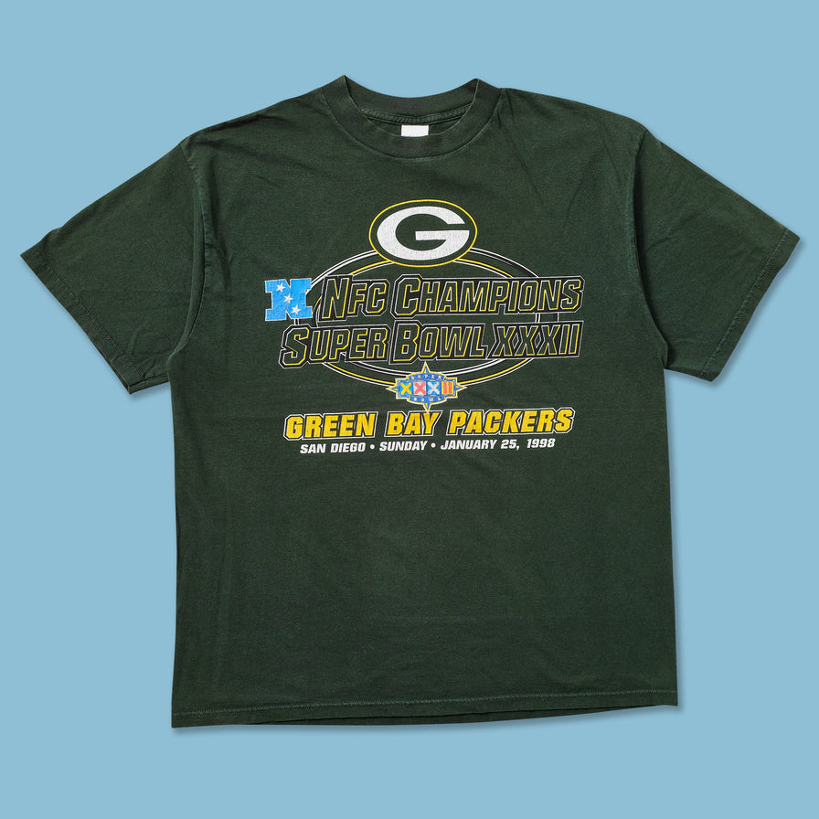 1998 Greenbay Packers T-Shirt XLarge - Double Double Vintage