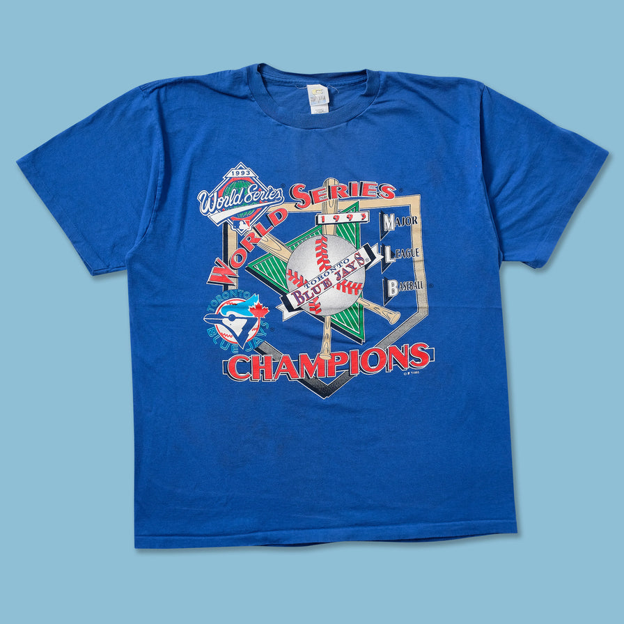 1993 Toronto Blue Jays T-Shirt XLarge - Double Double Vintage
